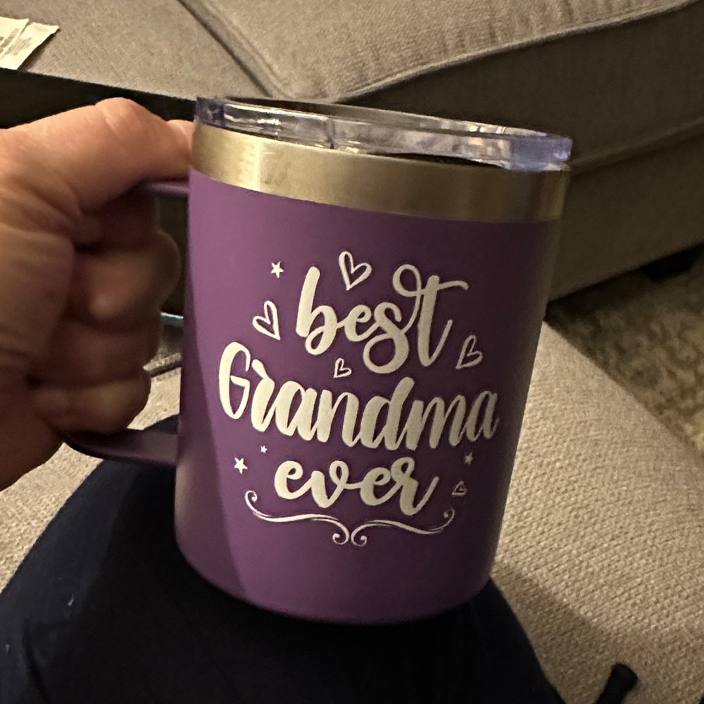 Purple 'Best Grandma Ever' Mug